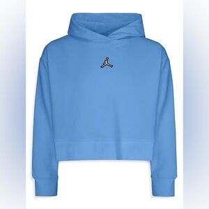 Women’s Jordon blue cropped sweatshirt size XS